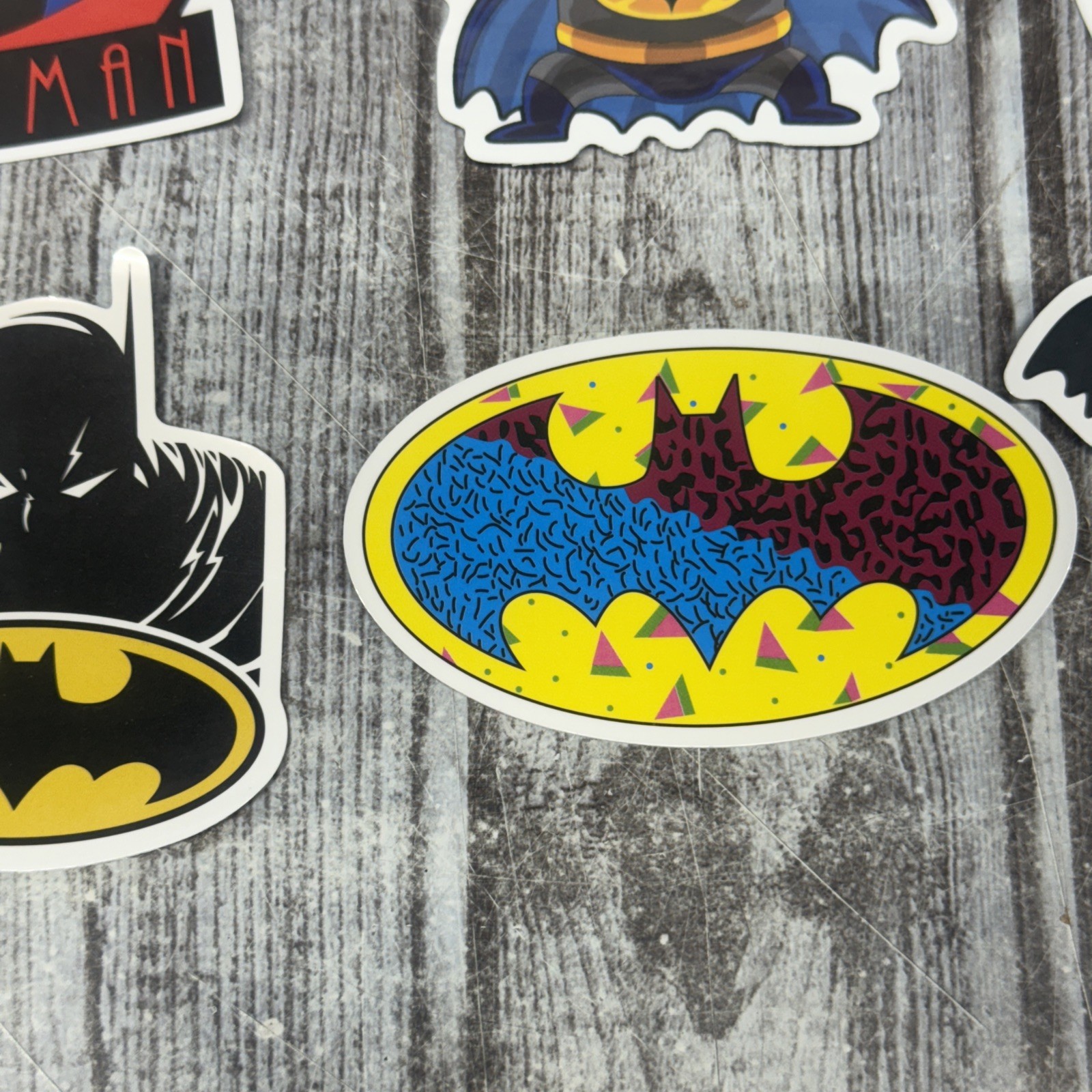 Batman Sticker Lot Of 18 Joker Harley Quinn Robin Water Bottle Laptop Fun DC Art