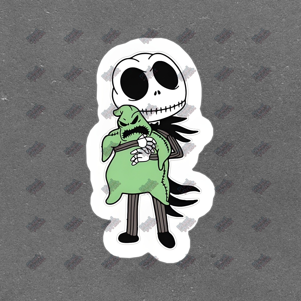 Nightmare Before Christmas Inspired Vinyl Sticker Jack Skellington #194515