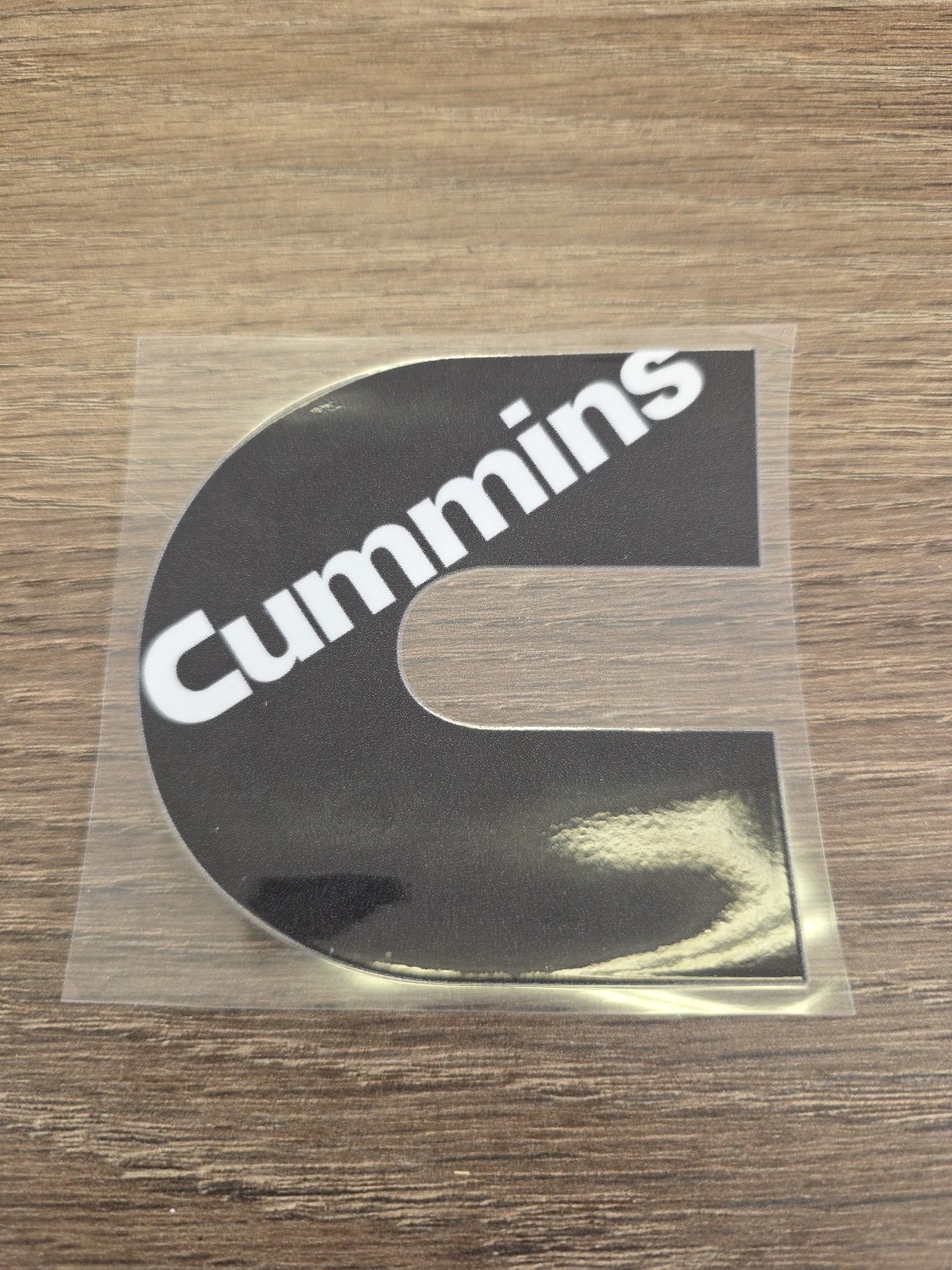 Cummins Diesel Company Logo UV DTF Decal Made In USA Waterproof