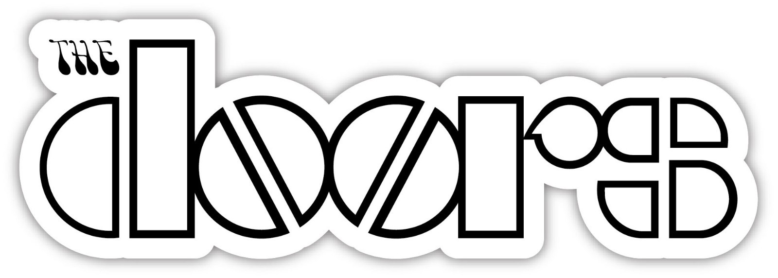 The DOORS Vinyl Sticker Decal *3 SIZES* Band Vinyl Bumper Wall Rock