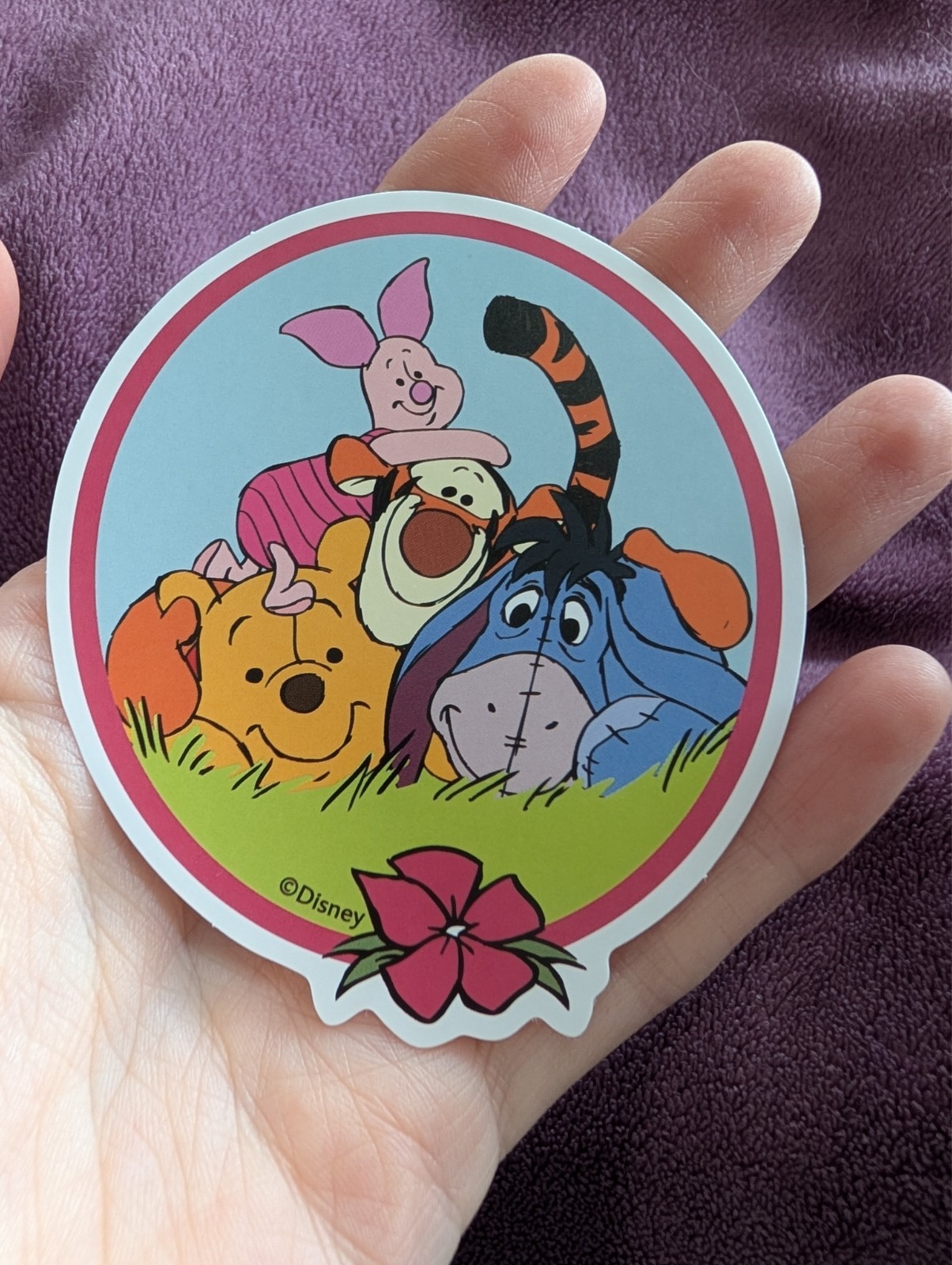 Winnie the Pooh Sticker | Whimsical Cartoon Vinyl, Piglet, Tigger, Eeyore