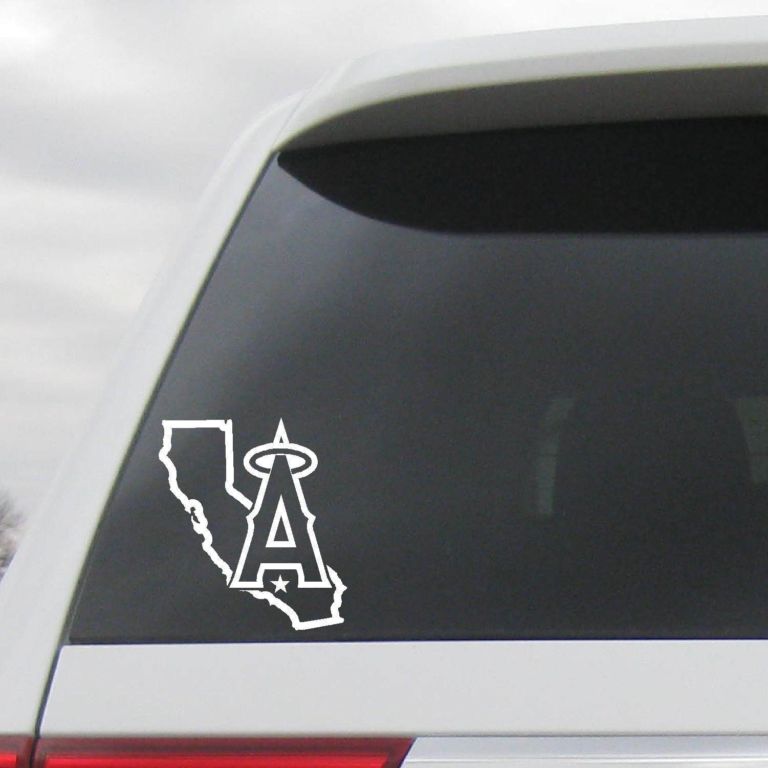 ANAHEIM DECAL ANGELS CALIFORNIA STATE MAP VINYL STICKER WINDOW LAPTOP