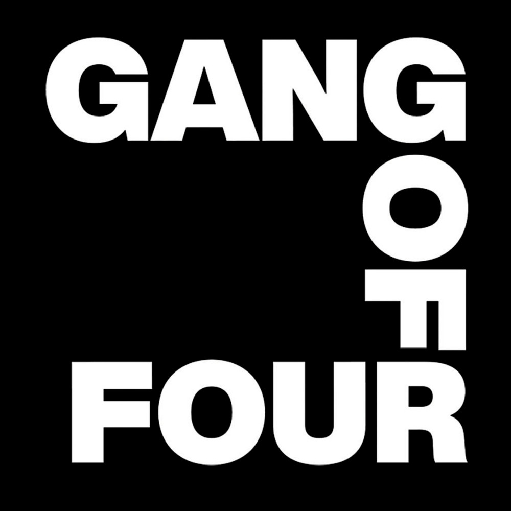 Sticker – Gang Of Four Minimalist Art Logo 1970s 1980s Post Punk Music Band
