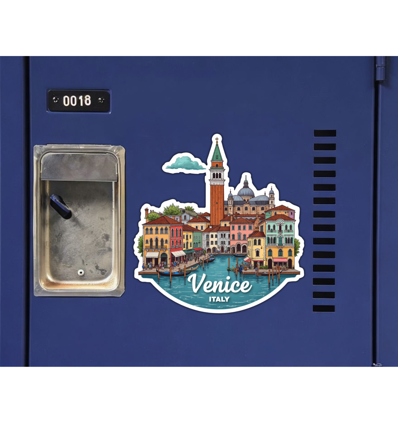 Venice Italy Fridge Magnet or Laptop Sticker