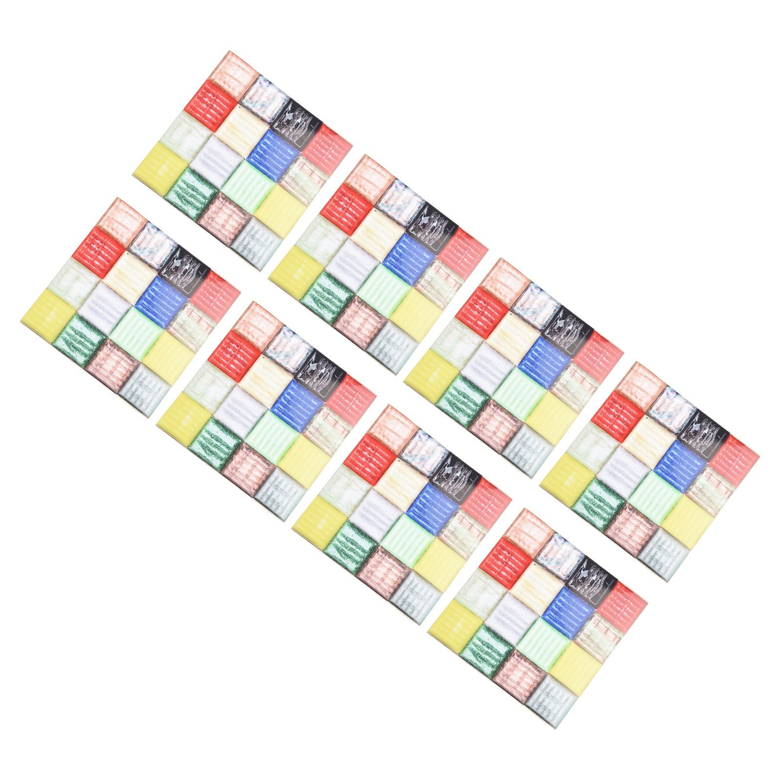 Flexible And Humidity Wall Stickers Oilproof For Kitchen Mosaic Wall Tiles 10pcs