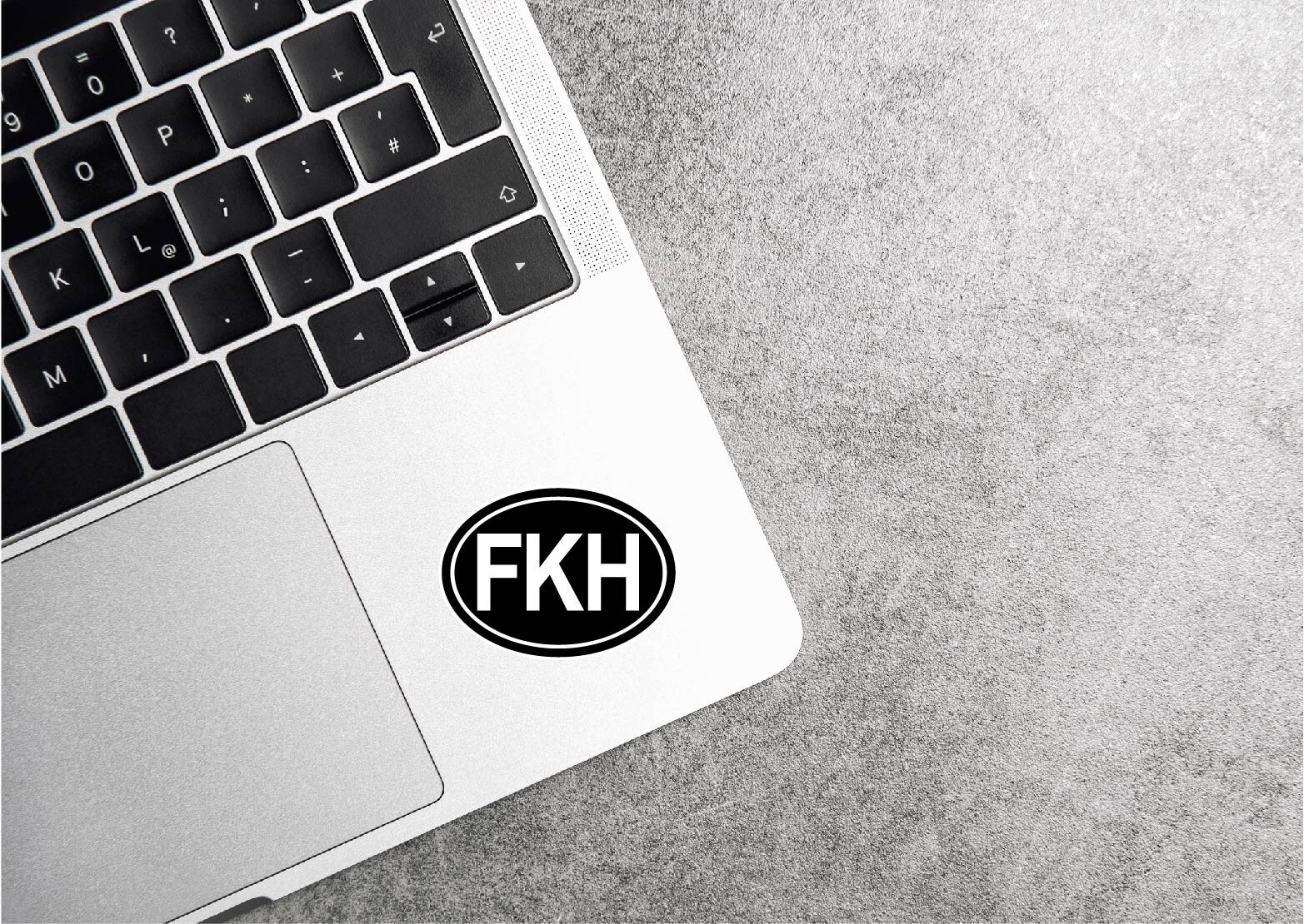 FKH Decal Sticker Kamala Harris MAGA Trump Vance 2024 Fight Not With Her Walz