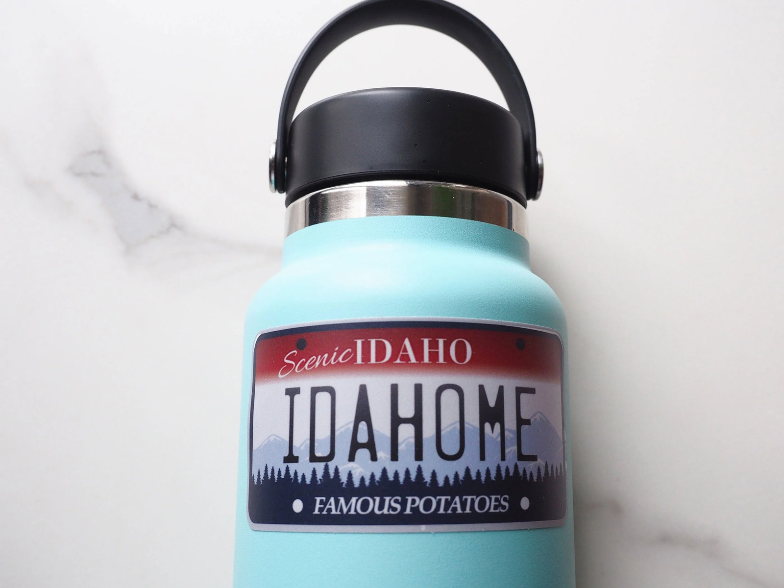 Idaho License Plate Stickers- Choose from 25+ ID City & Saying Decals for Laptop