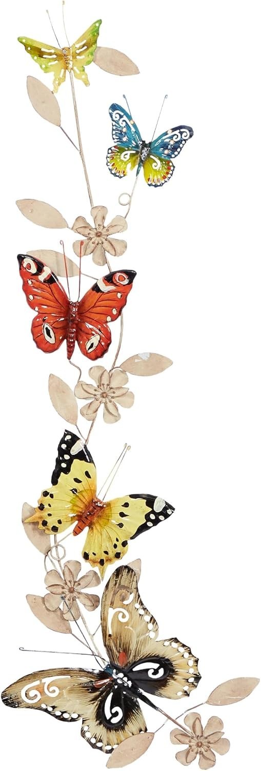 Unique Butterfly Indoor Outdoor Wall Sculpture