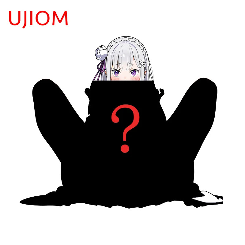 UJIOM Emilia Girl Wall Sticker Delicate Decal Suitable For Light Switch Decor