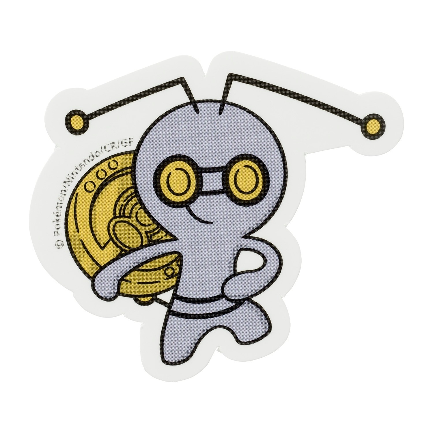 Pokemon Center Sticker Gimmighoul Roaming Form Paldea 999