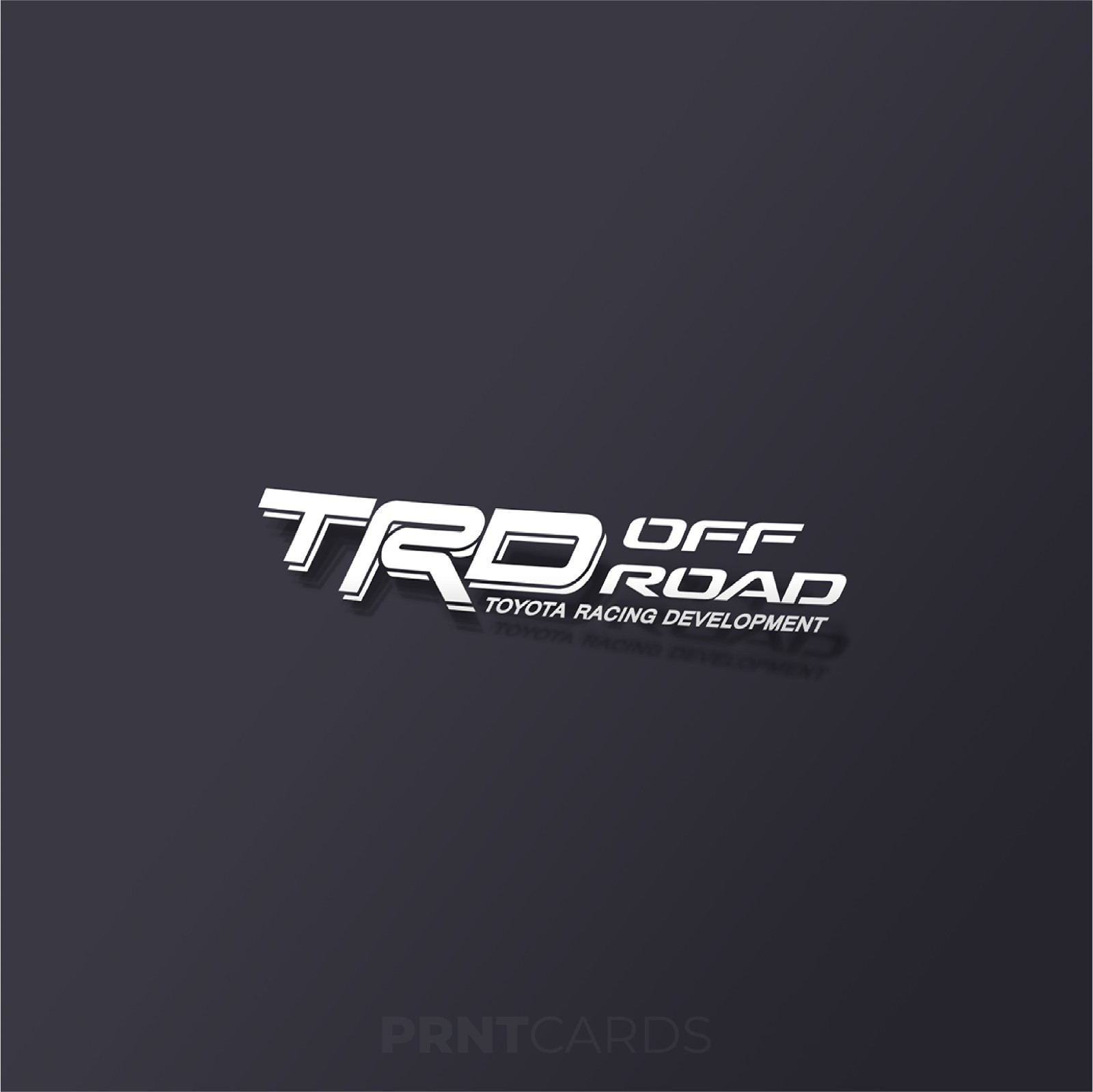 TRD Off Road Vinyl Decal Sticker Toyota Racing Development – xColors & Sizes