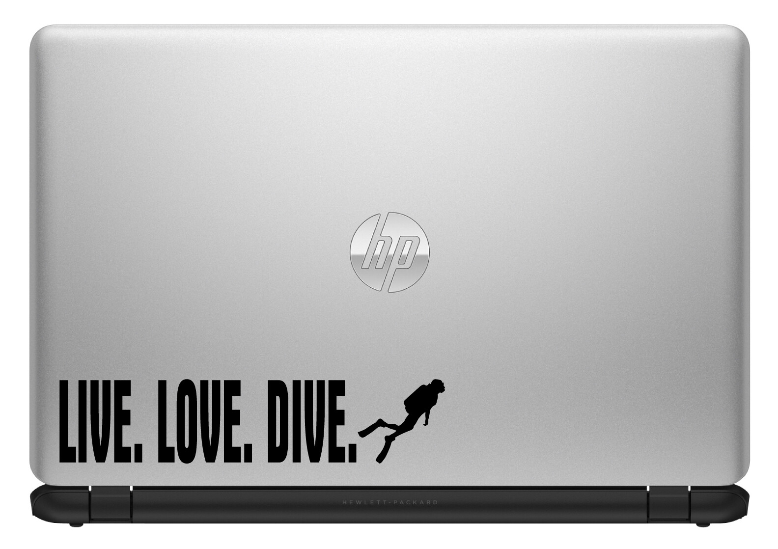 Scuba Diving Live Love Dive Vinyl Sticker Decal for Car Window Laptop & More