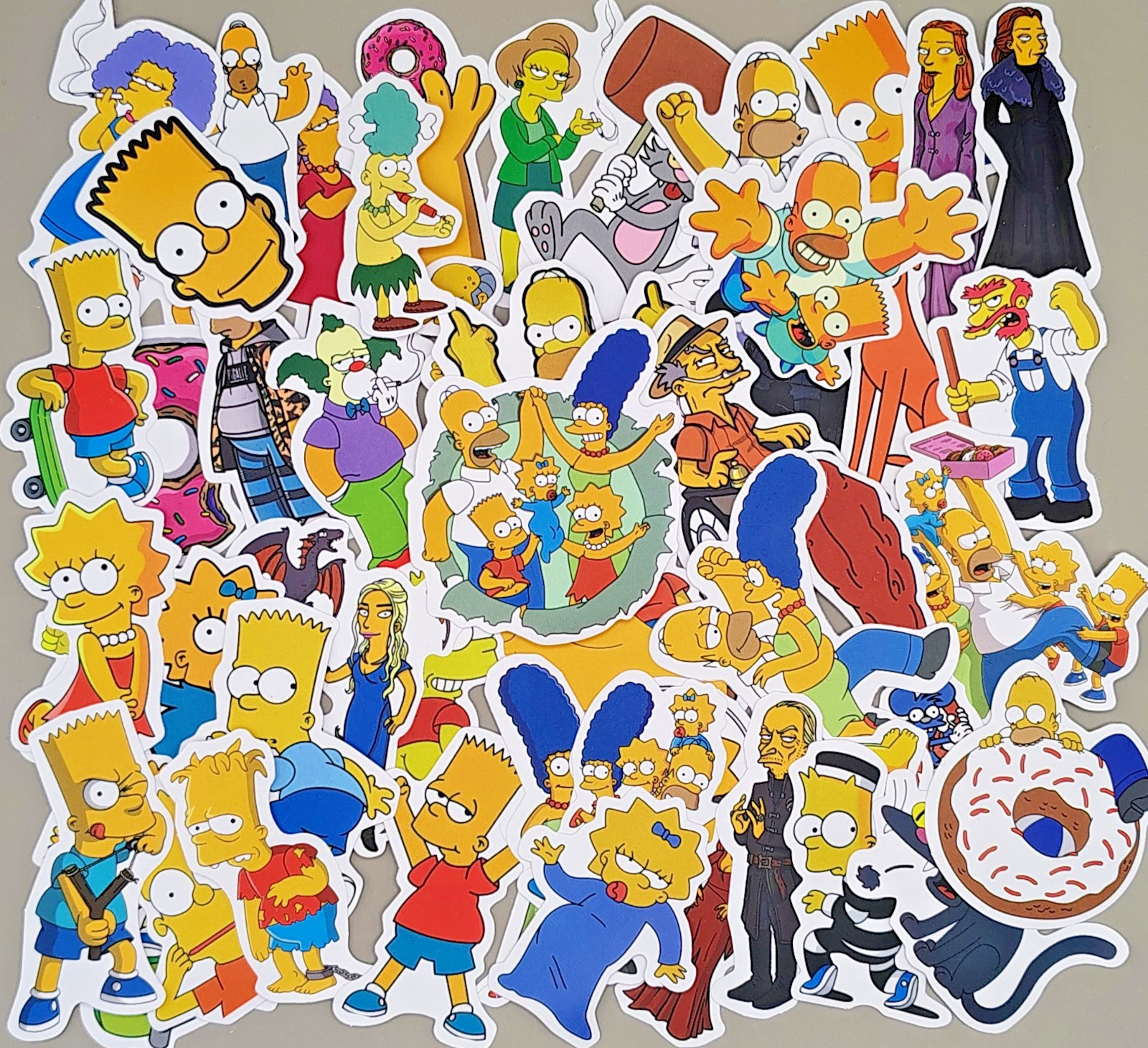 50pc Stickers Lot 90s Cartoon TV Animated Sitcom Vinyl Decals NEW – FREE SHIP