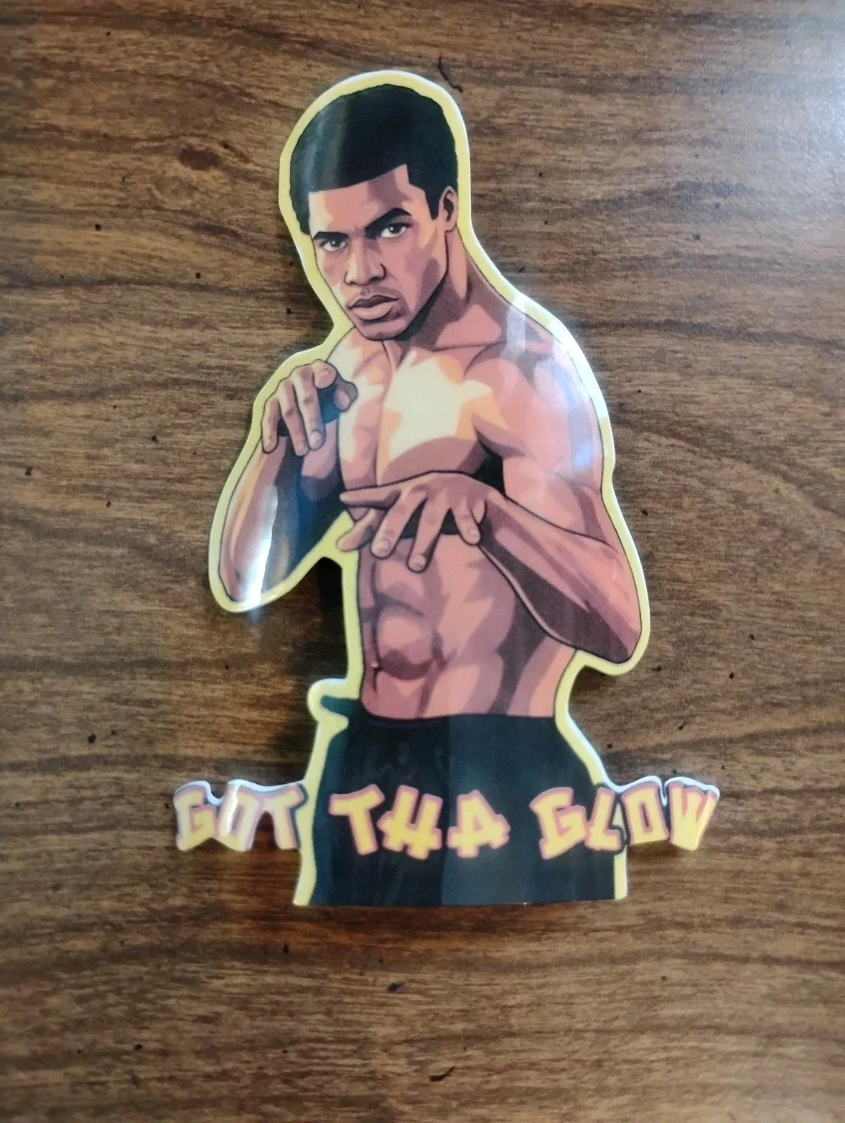 The Last Dragon Movie Bruce LeRoy ShoNuff Vinyl Decal Sticker