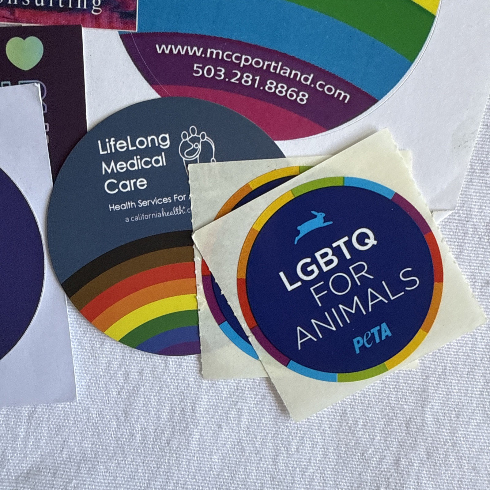 LGBTQ+ Pride Stickers (12)