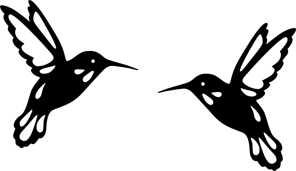 Hummingbirds Vinyl Decal Sticker Car Truck Yeti Window Bumper Wall Laptop Tablet