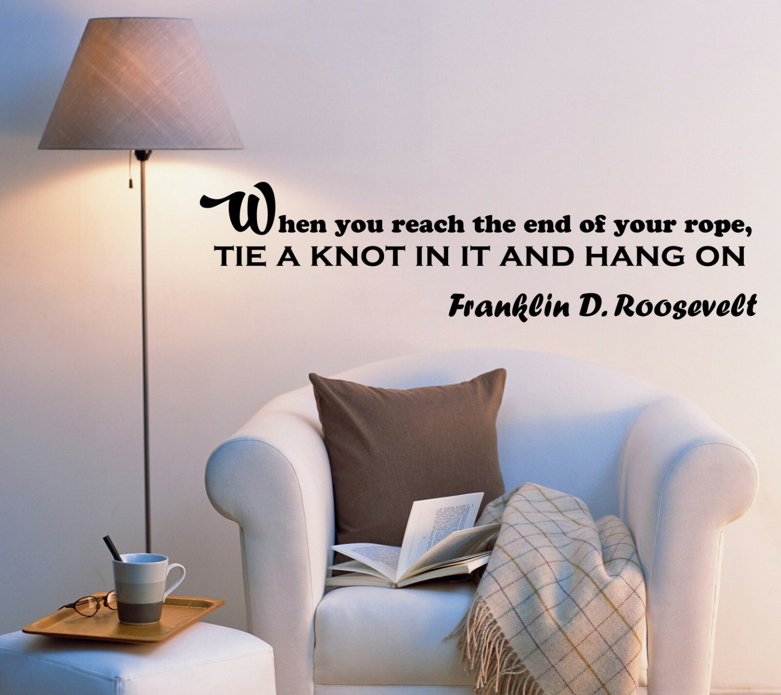 Wall Decal Quote Words Famous Saying Mirror Sign Vinyl Sticker (ed1560)