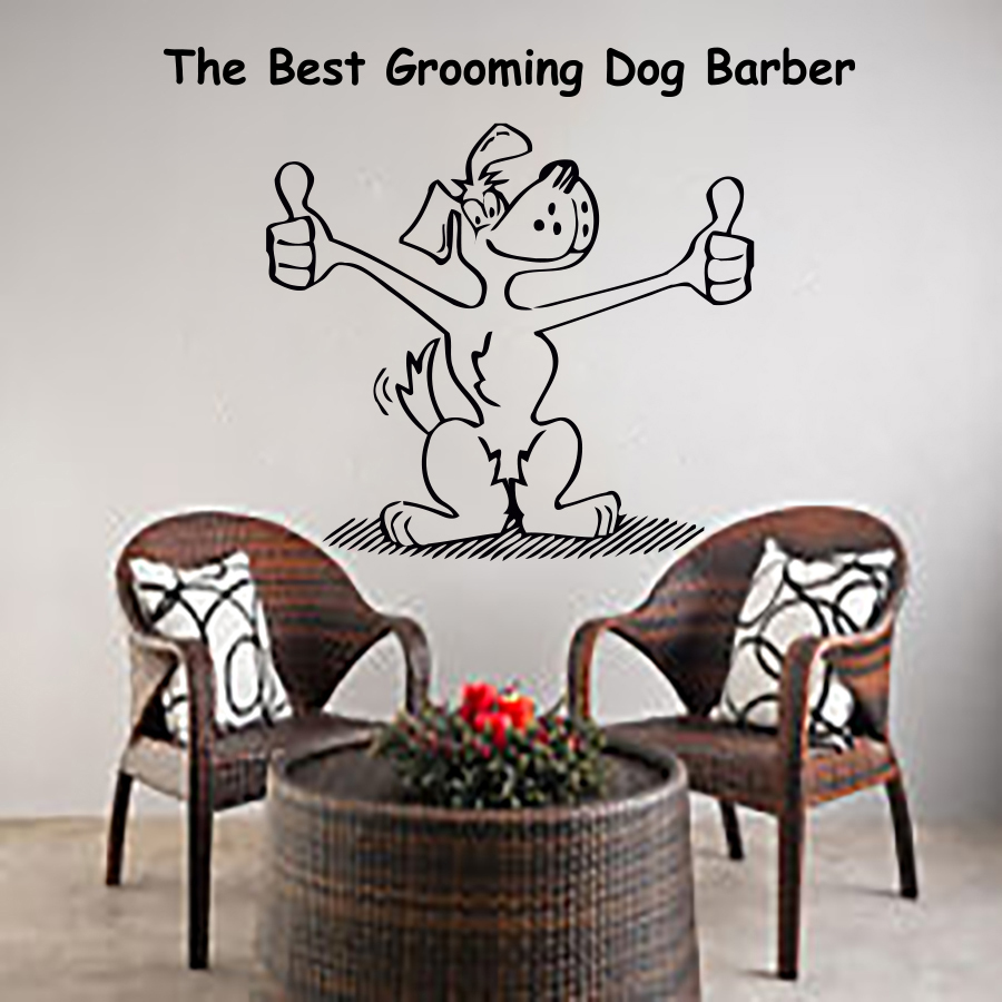 Dog Wall Decals Grooming Salon Art Decal Vinyl Dog Stickers Pet Shop Decor MN482