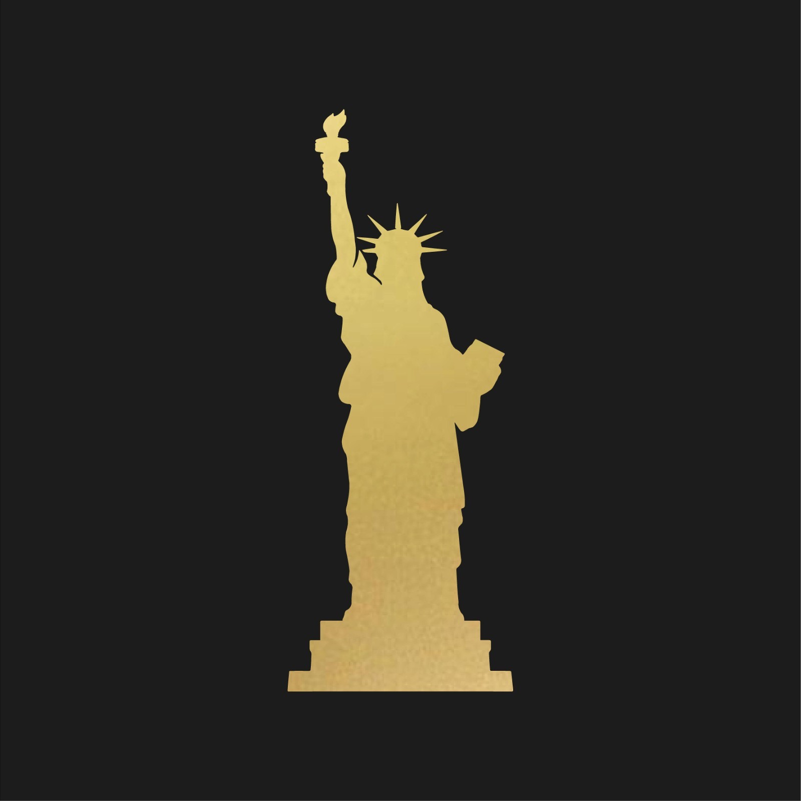 Statue of Liberty Outline Vinyl Sticker Decal NY New York USA Freedom symbol