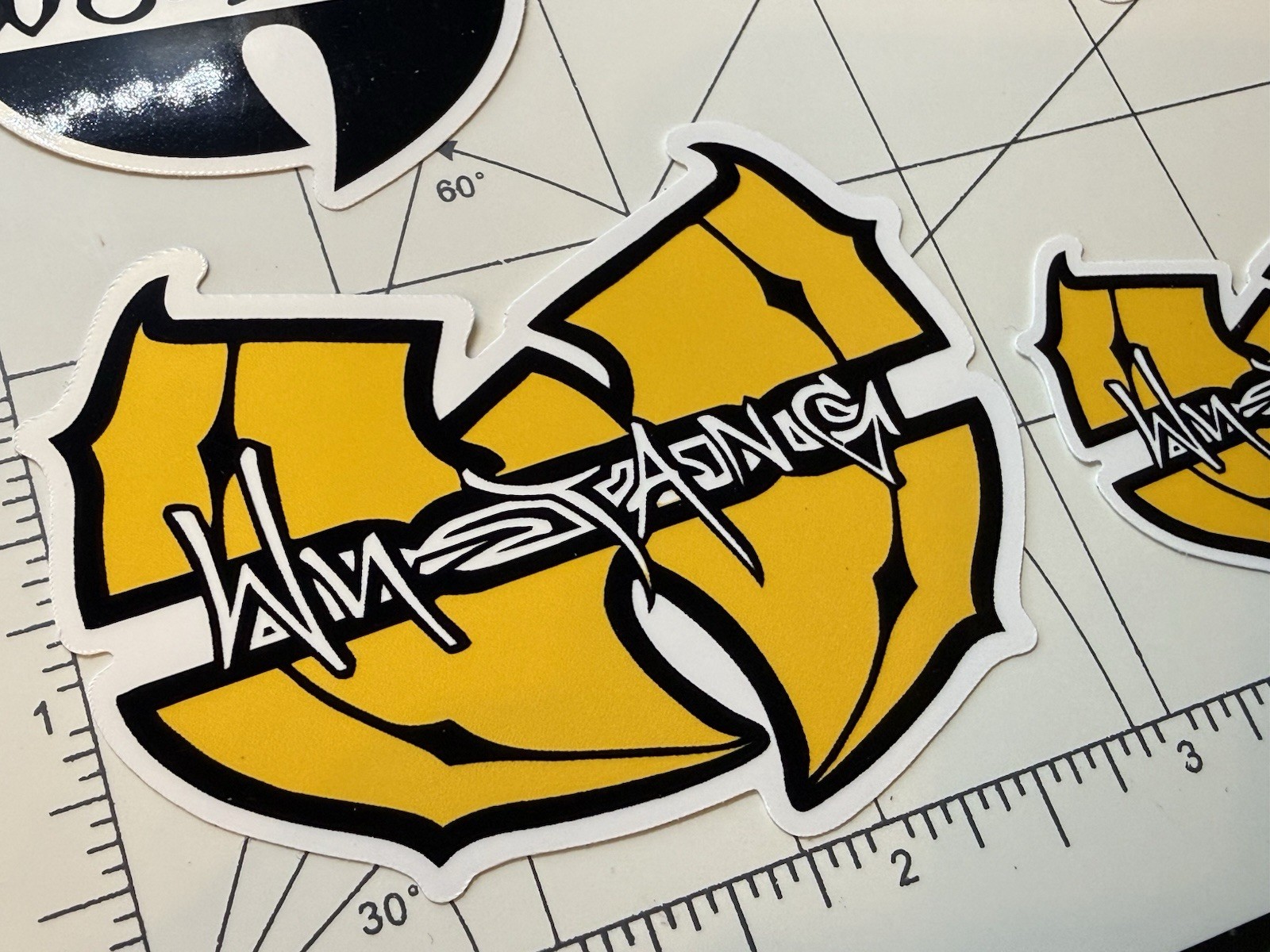 Wu Tang Clan Stickers Graffiti Logo 4 Stickers