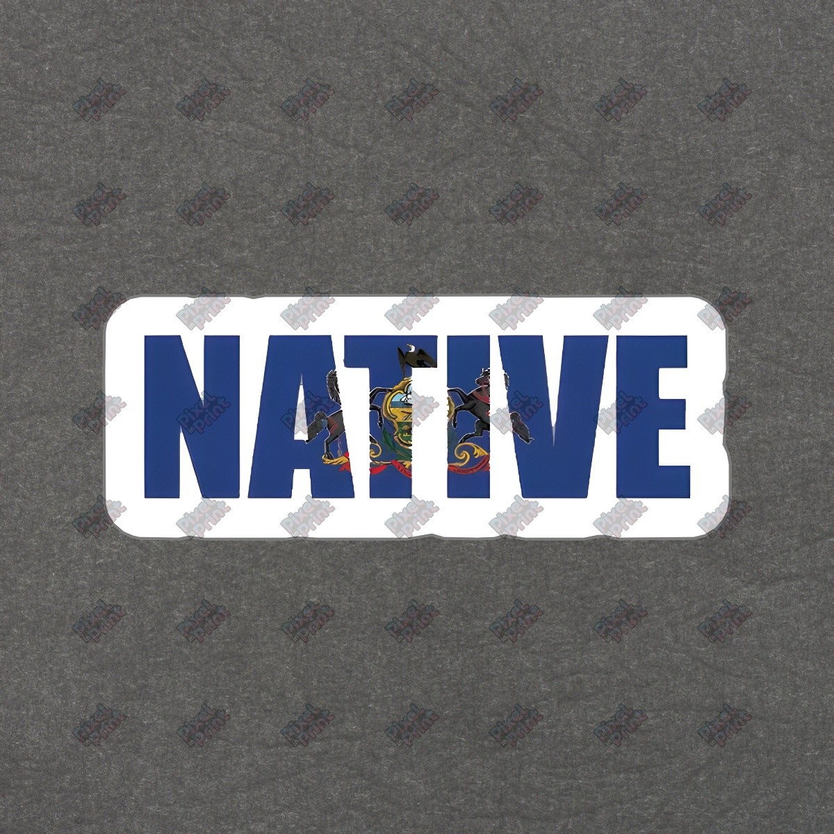 Native Pennsylvania Vinyl Sticker Decal Unique State Pride Decal for #528316