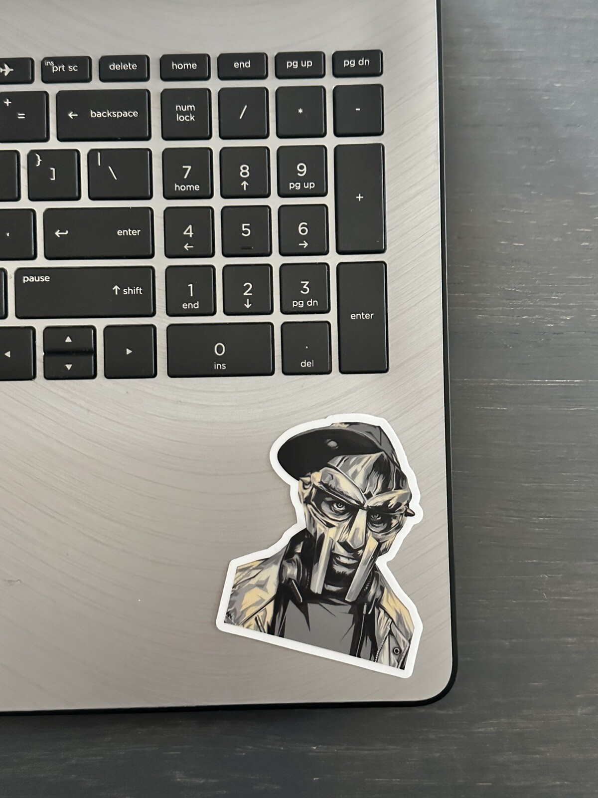 MF DOOM Vinyl Sticker Pack (2) Very High Quality Hip Hop 3”