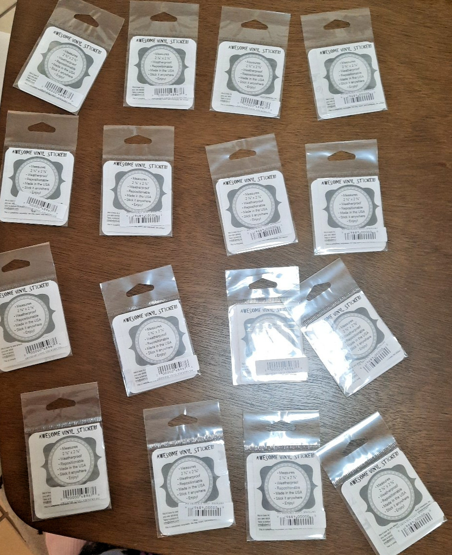 16 Brand New Gamer Stickers 4 Different Styles Made In Usa