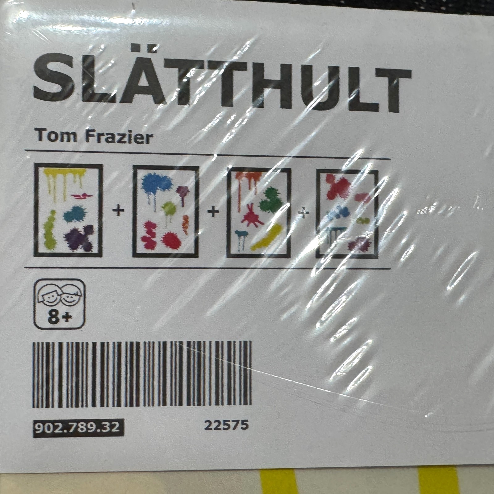 IKEA SLÄTTHULT Paint Splat Peel & Stick Sticker Set, Multi-Color, 902.789.32