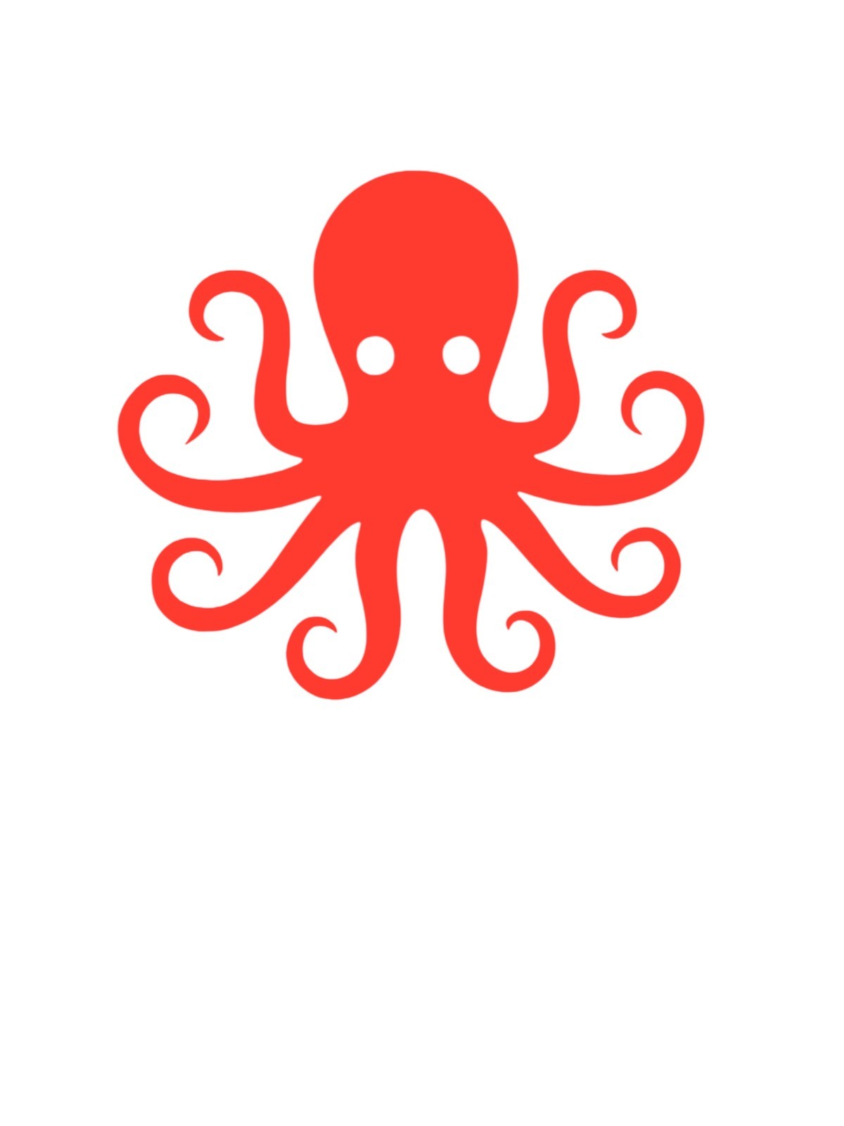 Octopus Decal for car Windows Laptops most Smooth Surfaces