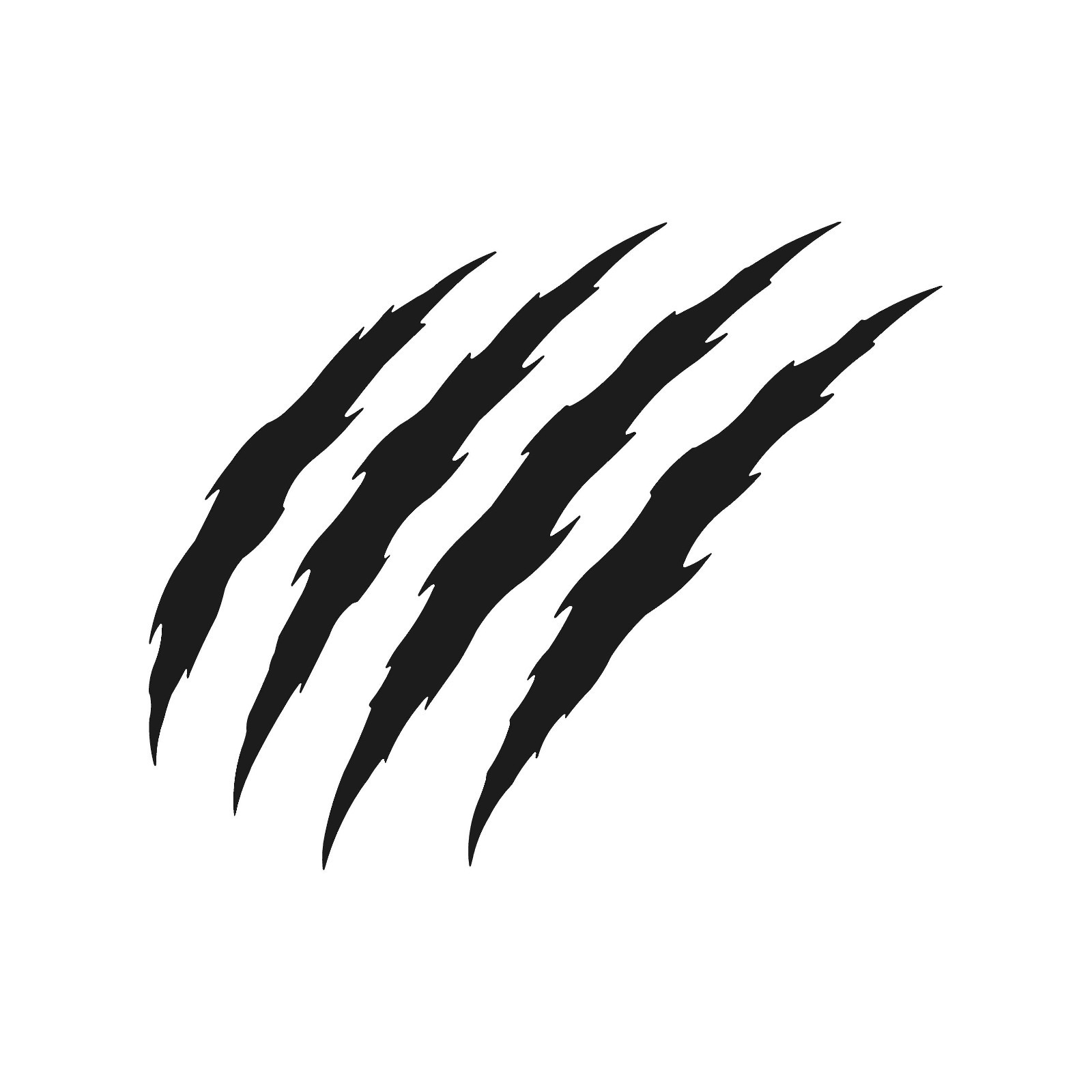 Claw scratch mark Vinyl Decal Car monster claw Laptop Sticker