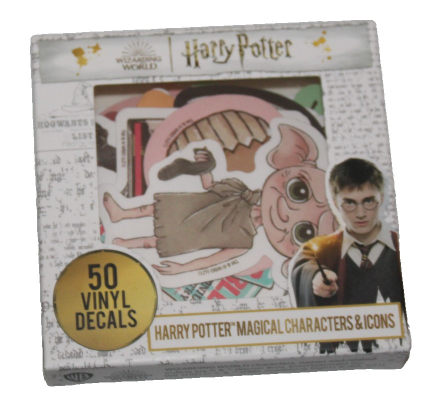 Harry Potter 50 Piece Waterproof Vinyl Stickers Decals Water Bottle Laptop Car