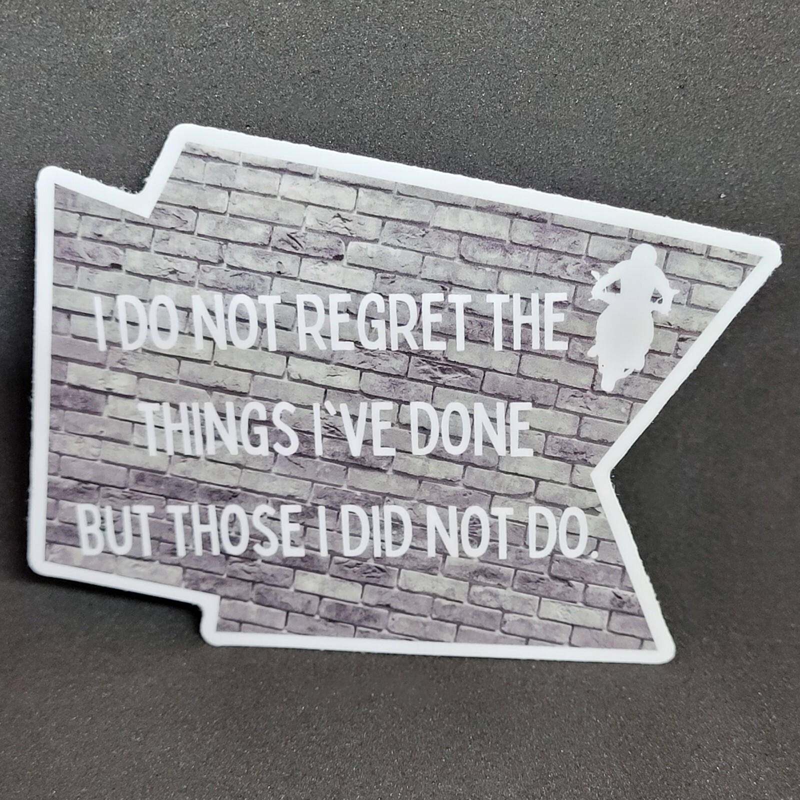 Empire Records Quote Sticker Movie Quotes Regret Lucas Cult Classic Nineties