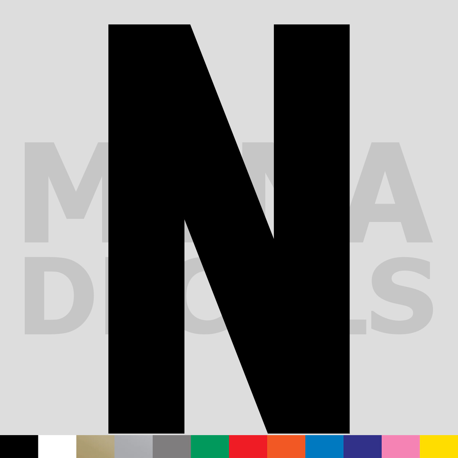 Jersey Letter N Vinyl Die Cut Decal Sticker – Sport Athlete Alphabet Text