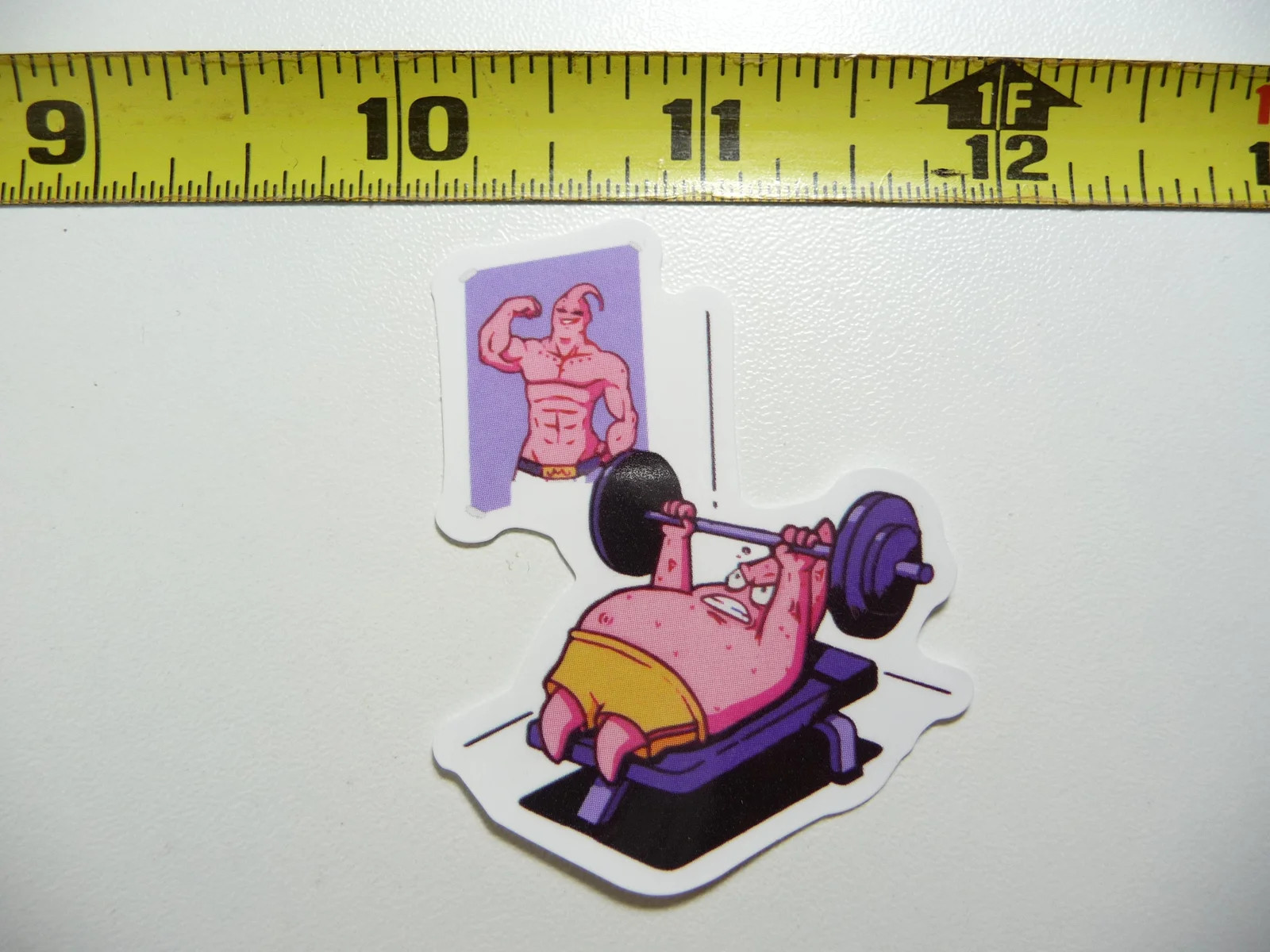 PATRICK LIFTING WEIGHTS SMALL STICKER DECAL FITNESS EXERCISE WEIGHTLIFTING