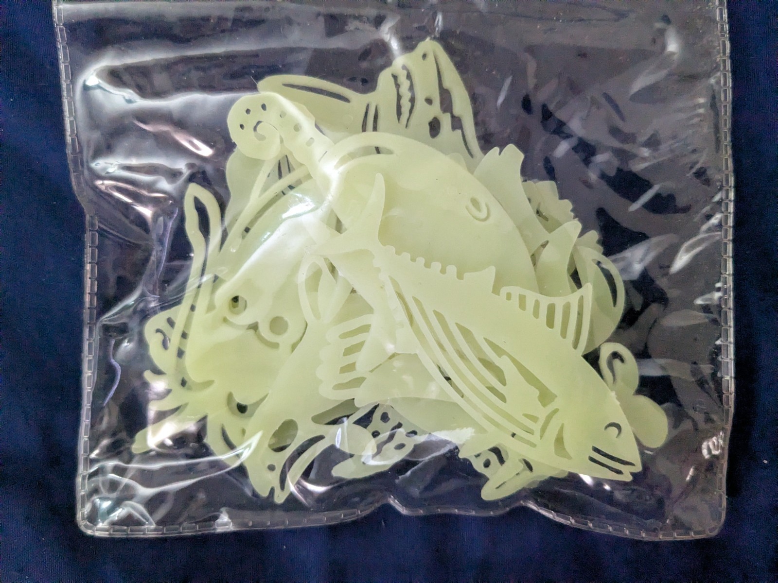 Glow in the Dark Ocean Themed Room Decorations Fish Penguin Whale Dolphin Seal