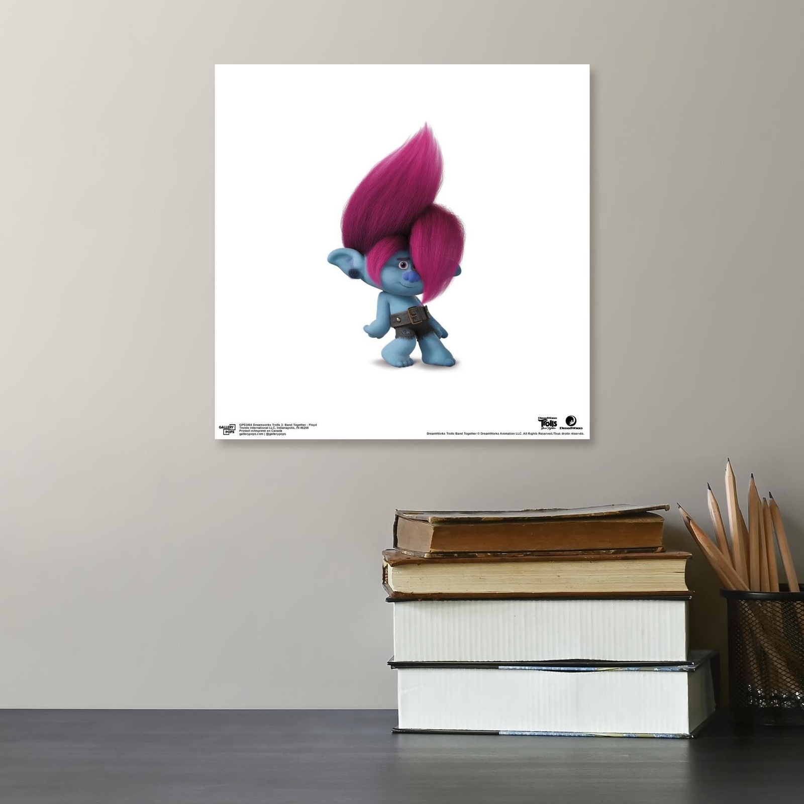 Trends International Gallery Pops Trolls Band Together – Floyd Wall Art Wall …