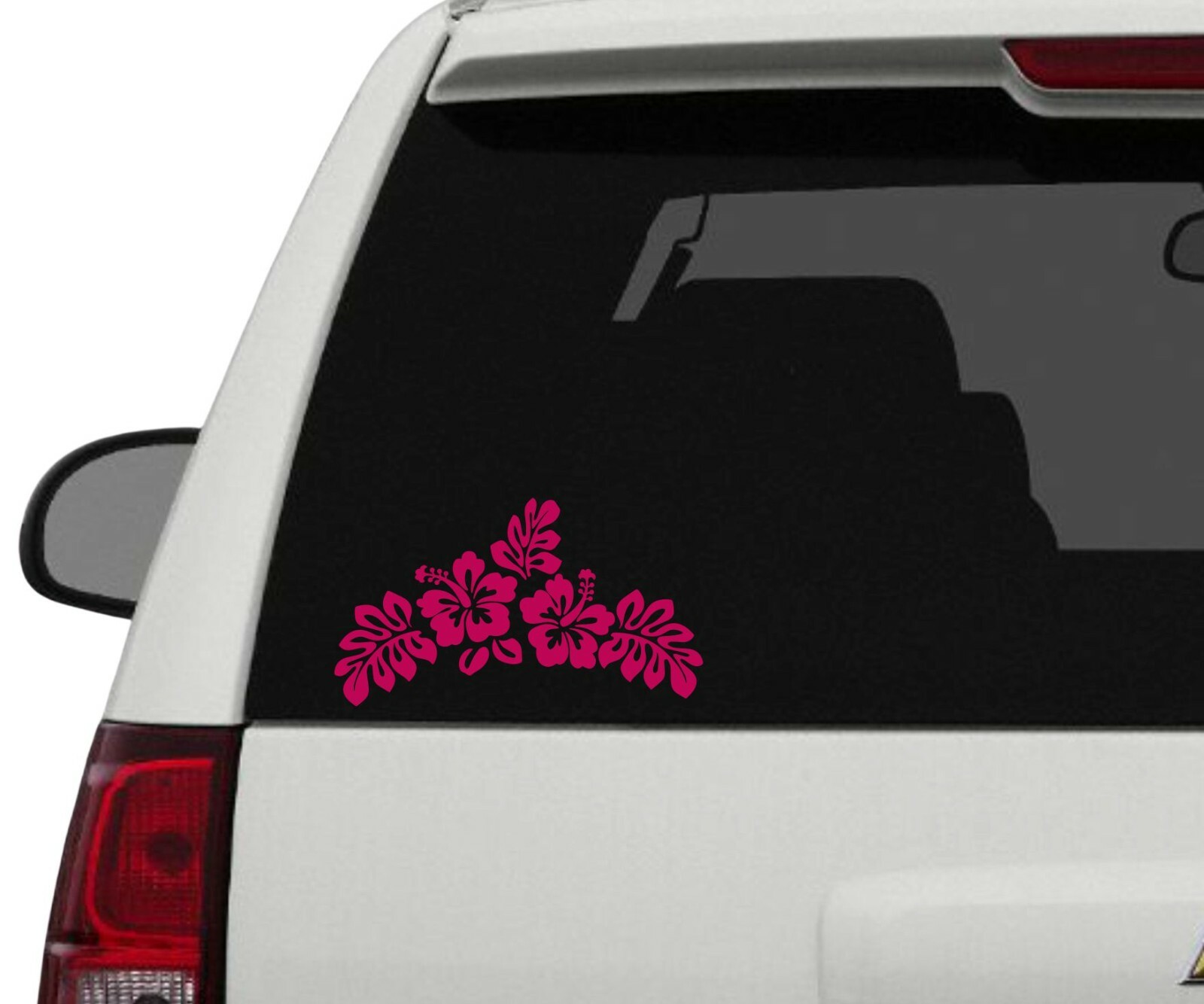 Hibiscus Vinyl Decal/Sticker Car SUV Bumper Window Tablet Laptop Flat Surface