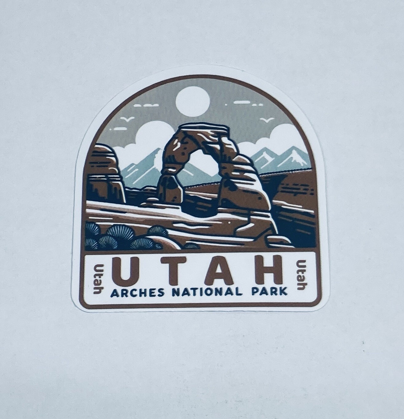 Utah State Arches National Park Sticker Vinyl USA Travel Souvenirs Art Tc6