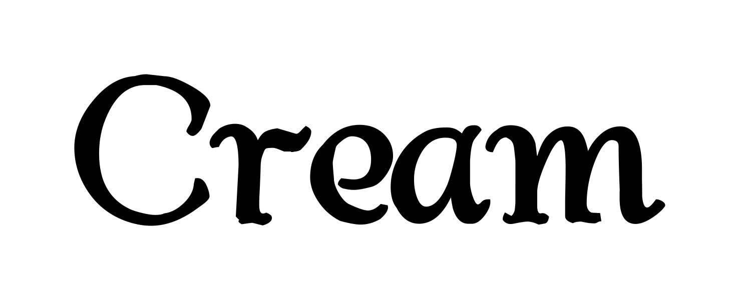 Cream Vinyl Sticker | Kitchen Organization Label | Die Cut Decal – Swash