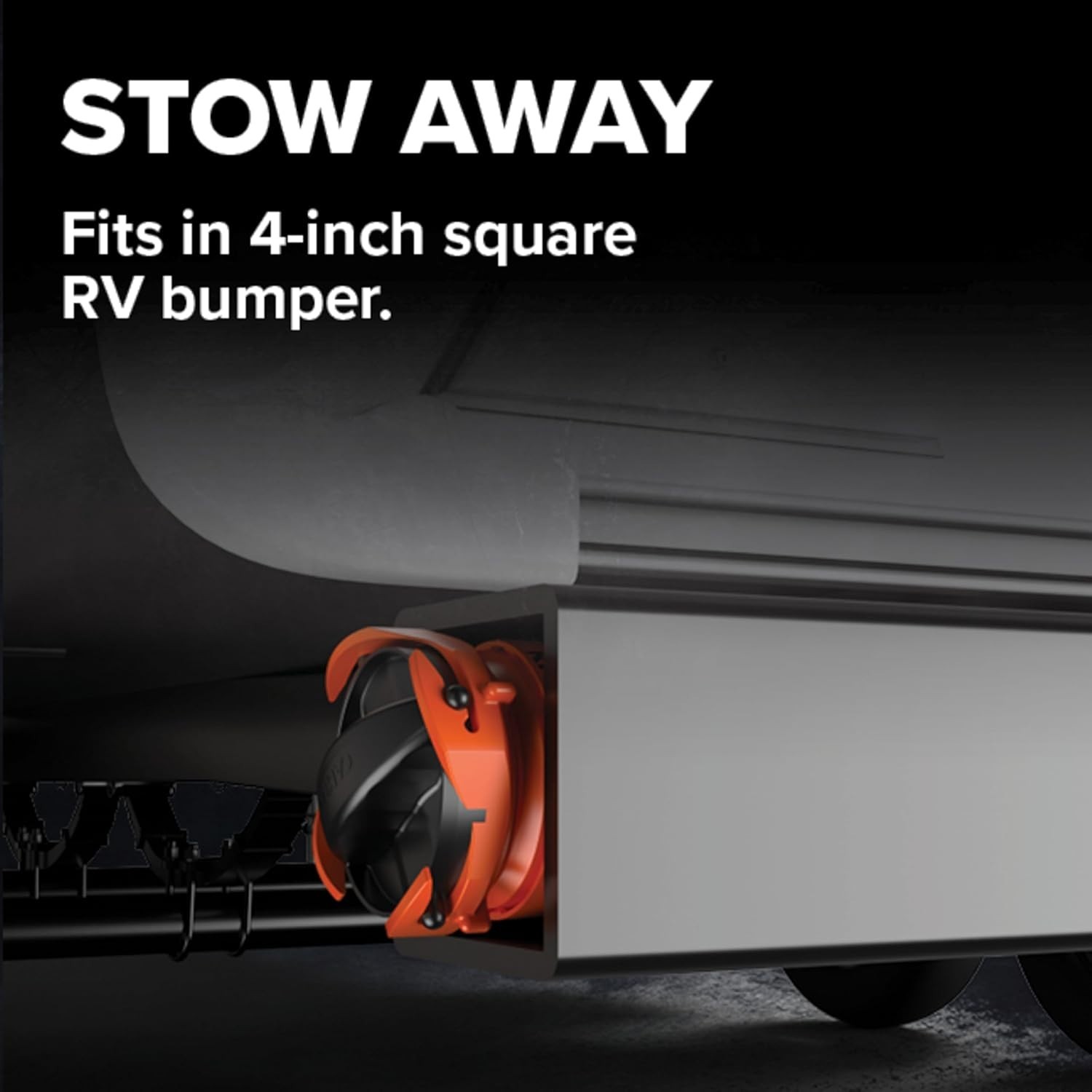RhinoFLEX 15-Ft RV Sewer Hose Kit – Features Clear Elbow Fitting w/Removable 4-i