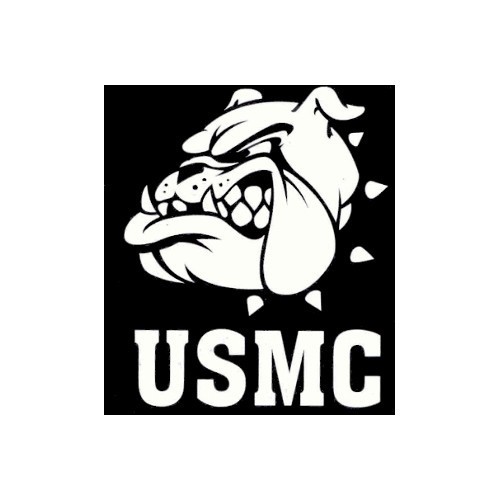 USMC Marines military vinyl decal sticker car truck auto – U Pick Color & Size