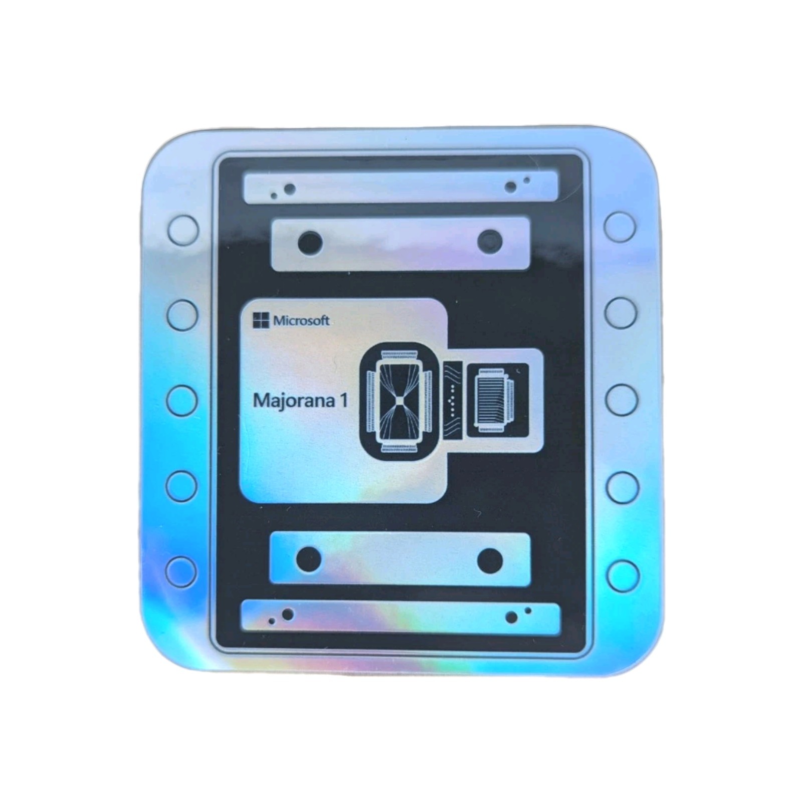 Official Sticker Microsoft Majorana 1 Quantum Computer PC Board Promo 3" Decal