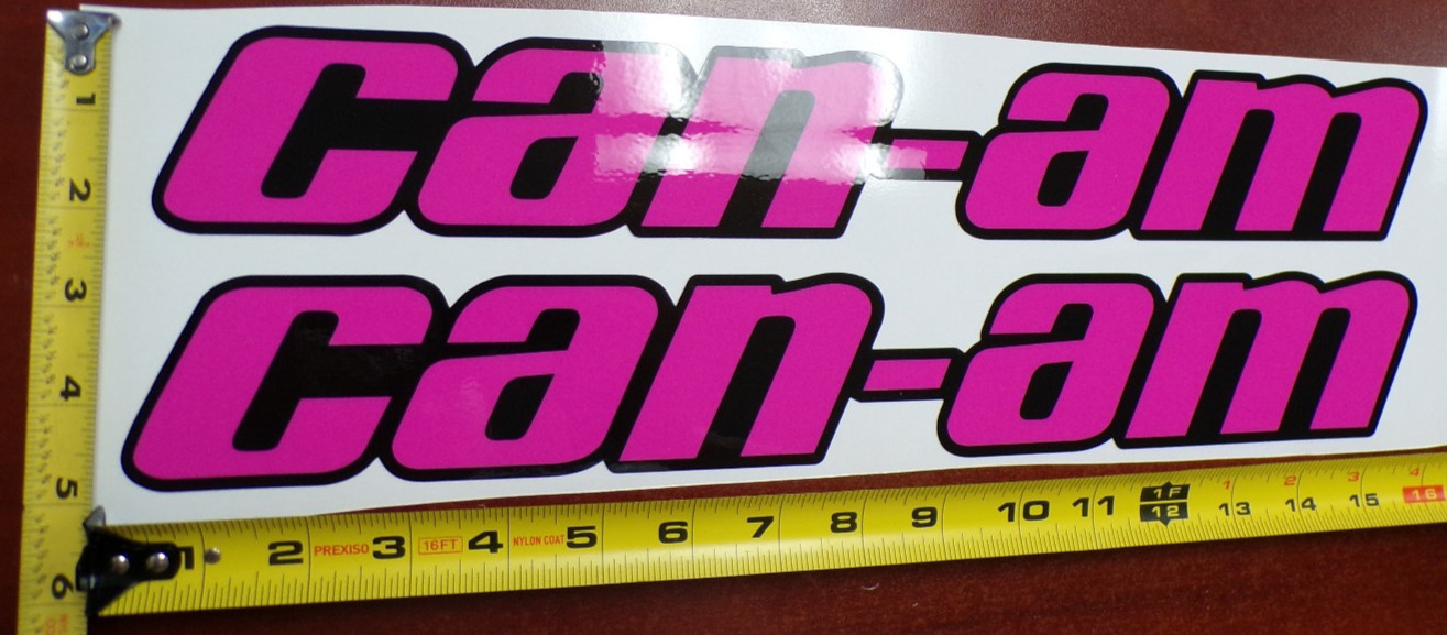 CAN-AM MAVERICK X3 R GRAPHIC DECAL STICKER USA MADE PURPLE BLACK SOLID THICK