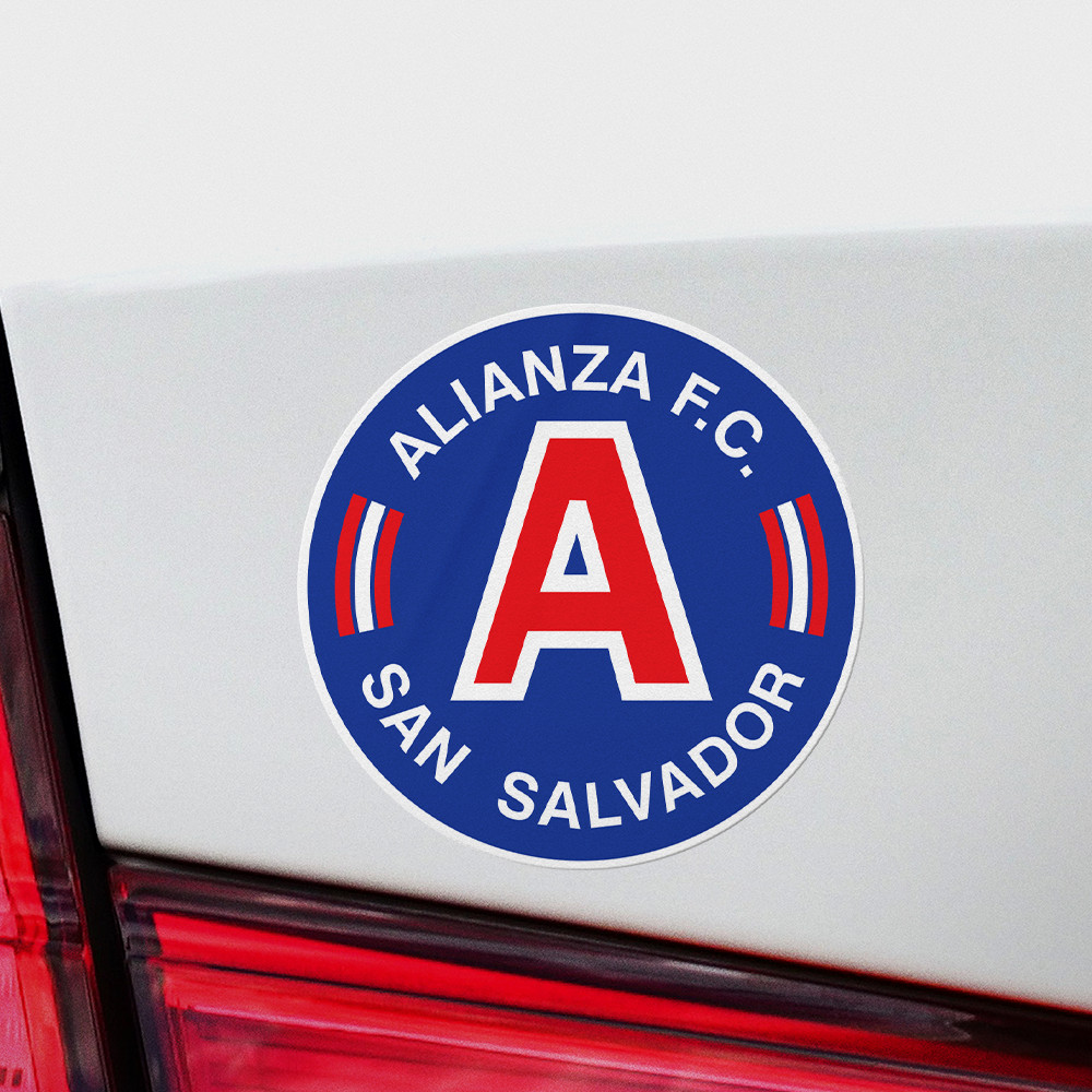 (4 Pack) Alianza FC El Salvador Vinyl Sticker Decal Calcomania San Salvador