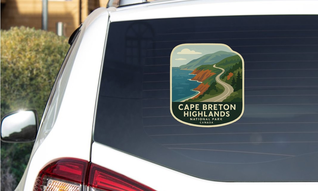 Cape Breton Highlands Canada National Park Sticker Decal Vinyl Die-Cut World