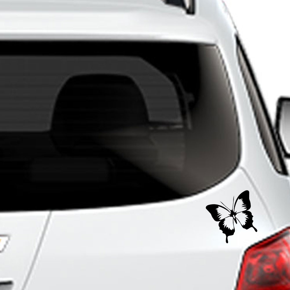 Butterfly silhouette waterproof Vinyl Decal Sticker for Door Windows Wall Home