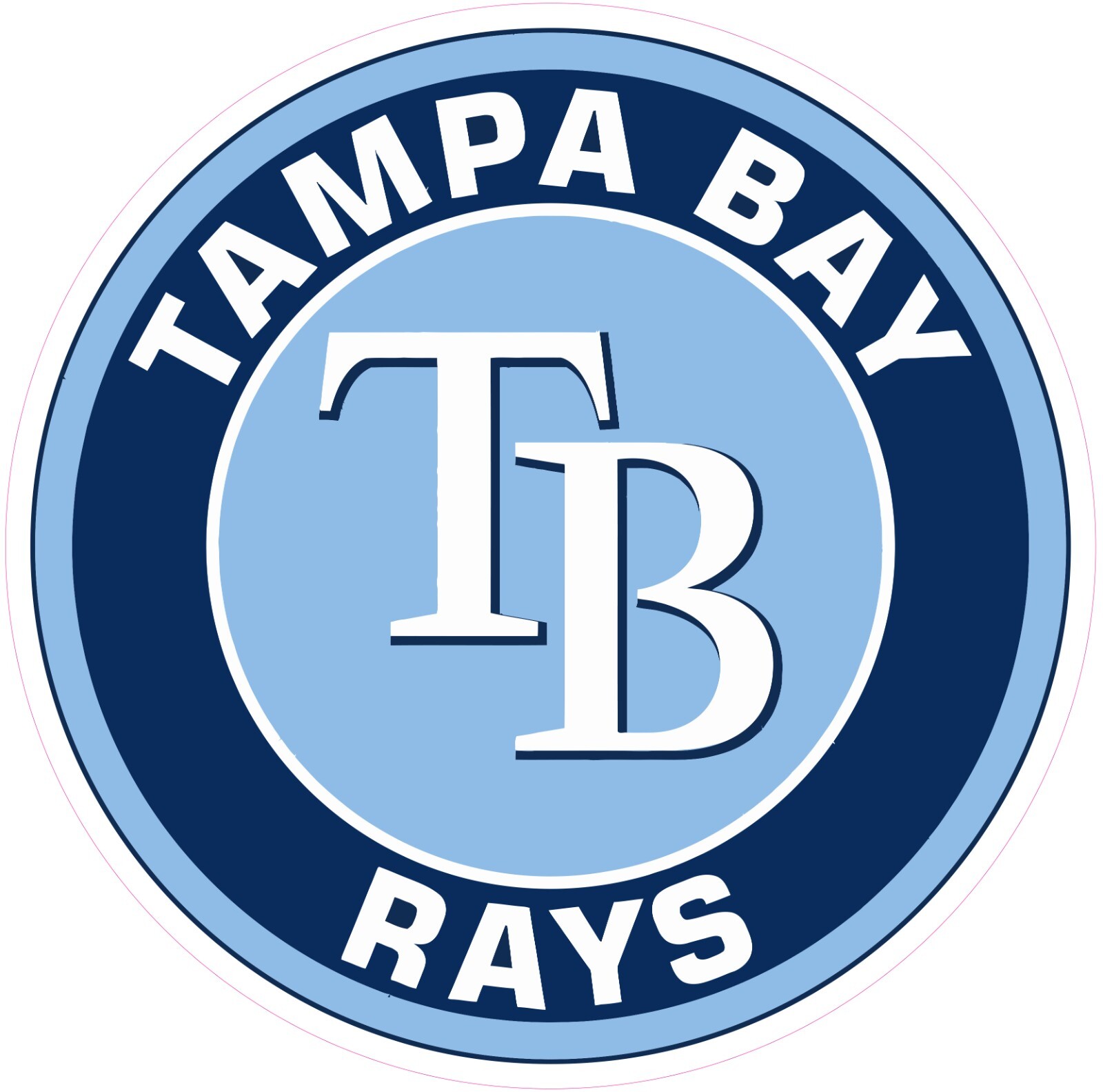 Tampa Bay Rays Vinyl Decal Sticker Car Truck Bumper Tumbler Mug