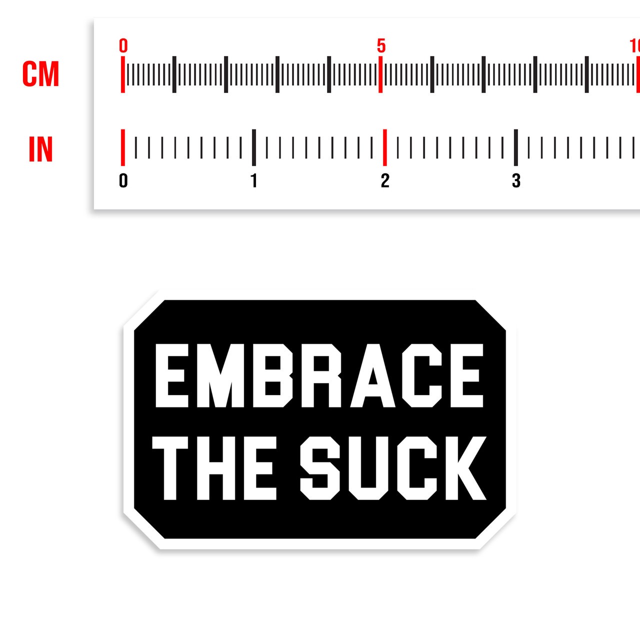 Embrace The Suck Sticker