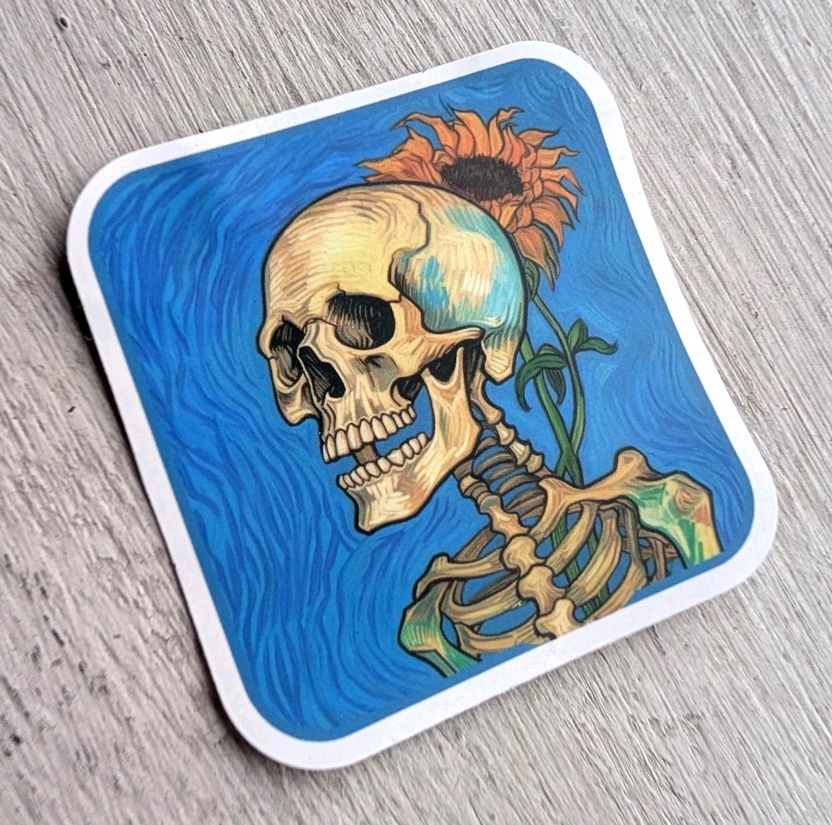 Haunted Active Spirit Negative Scary Witch Owned Magick Painting Sticker