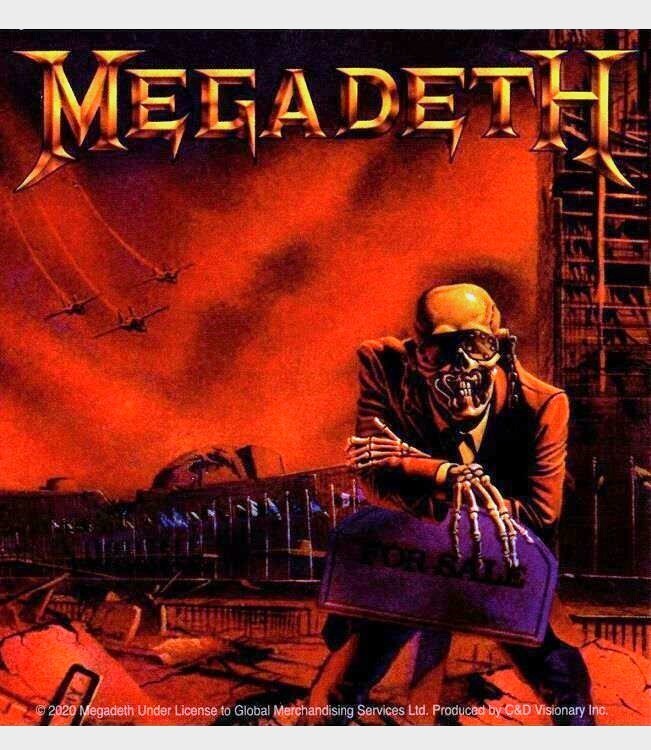Megadeth Peace Sells Sticker Decal Official Metal New